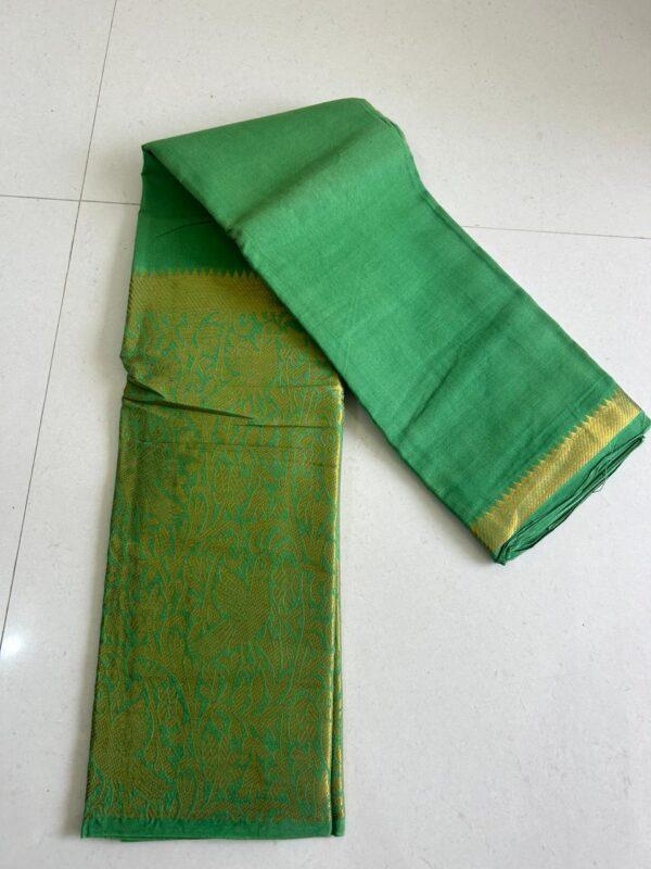 Prabanja Sungudi Self Plain Saree