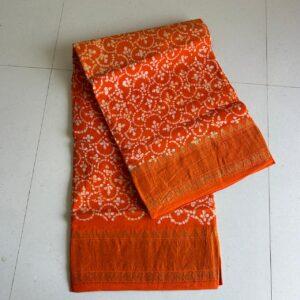 Prabanja Sungudi Self Wax Fancy Saree
