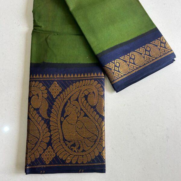 Prabanja Sungudi Plain Saree - Image 2