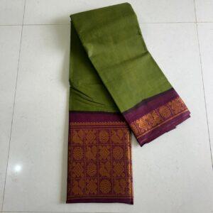 Prabanja Sungudi Plain Saree