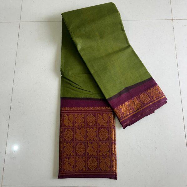 Prabanja Sungudi Plain Saree