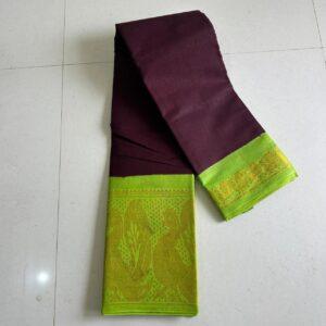 Prabanja Sungudi Plain Saree