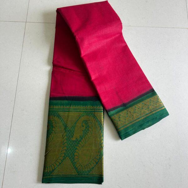 Prabanja Sungudi Plain Saree