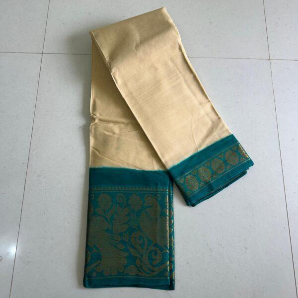 Prabanja Sungudi Plain Saree