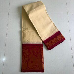Prabanja Sungudi Plain Saree