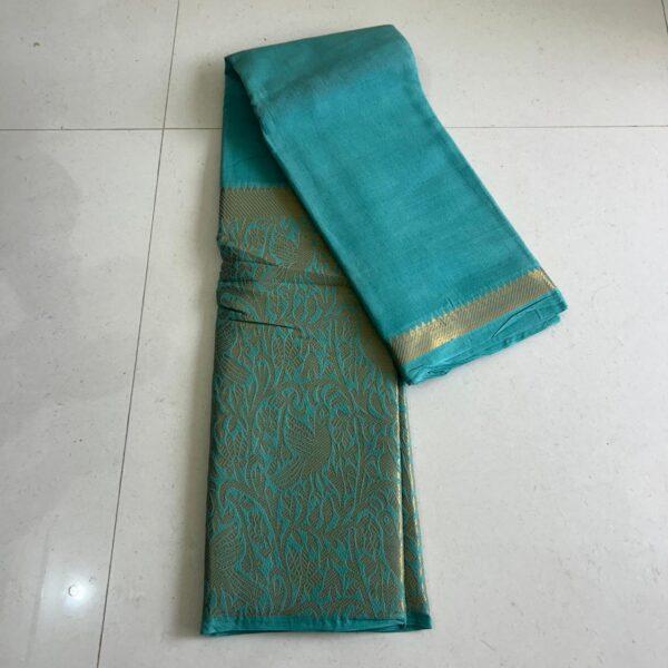 Prabanja Sungudi Self Plain Saree