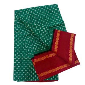 Prabanja Doller Design Border Sungudi Cotton Saree