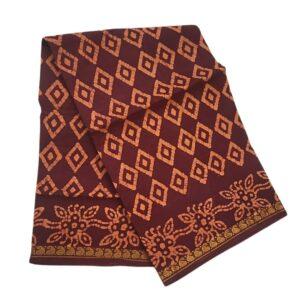 Prabanja Fancy Diamond Design Sungudi Cotton Saree