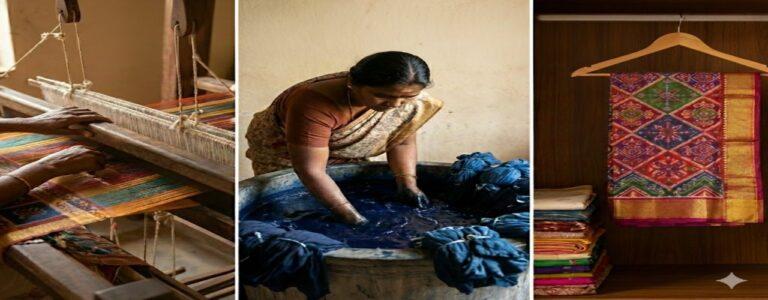 From Loom to Closet: The Journey of a Sungudi Saree