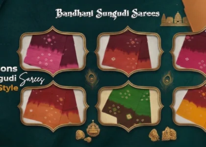 5 Reasons Bandhani Sungudi Sarees Never Go Out of Style