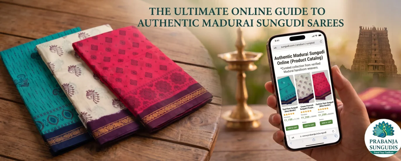 Authentic Sungudi Sarees Online