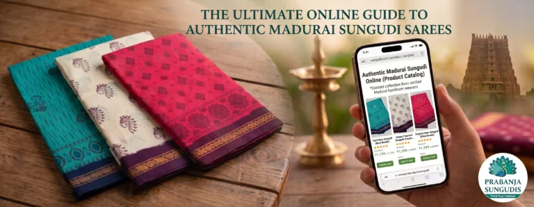 Best Place to Buy Authentic Sungudi Sarees Online