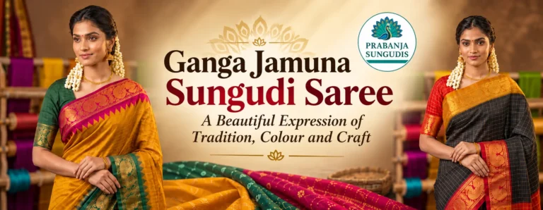 Ganga Jamuna Sungudi Saree: A Beautiful Expression of Tradition, Colour and Craft